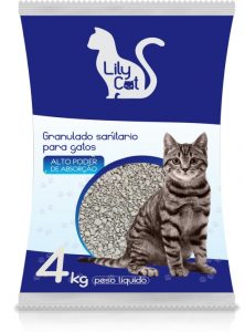 Areia para Gatos Lily Cat